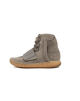 Adidas Yeezy Boost shoes by Gold & Beyond featuring stylish design and comfortable fit, shown in a sleek side view.