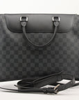 Gold & Beyond Louis Vuitton Porte-Documents Voya briefcase for travel, featuring sleek design and high-quality leather craftsmanship.