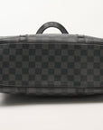 Louis Vuitton Tada Tote travel bag by Gold & Beyond, made of durable fabric with leather accents and spacious interior.