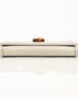 Gucci Diana Chain Wallet in luxurious leather with gold chain detail, showcasing a stylish and elegant design.