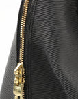 Louis Vuitton Epi Alma PM handbag in stylish design with textured leather and gold-tone hardware.