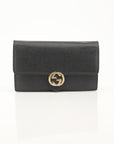 Gucci Black Pebbled Leather Betty Shoulder Bag