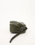 Gucci GG Marmont Green Matelassé Leather Camera Bag