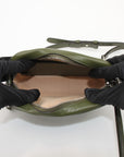 Gucci GG Marmont Green Matelassé Leather Camera Bag