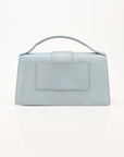 Jacquemus Le Grand Bambino Light Blue Embossed Leather Bag