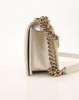 Chanel Medium Le Boy Shearling & Leather Shoulder Bag in Ivory