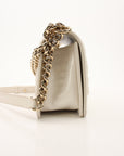 Chanel Medium Le Boy Shearling & Leather Shoulder Bag in Ivory