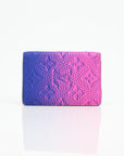 Louis Vuitton Pocket Organizer wallet in gradient monogram leather, showcasing elegant design and unique color blend.