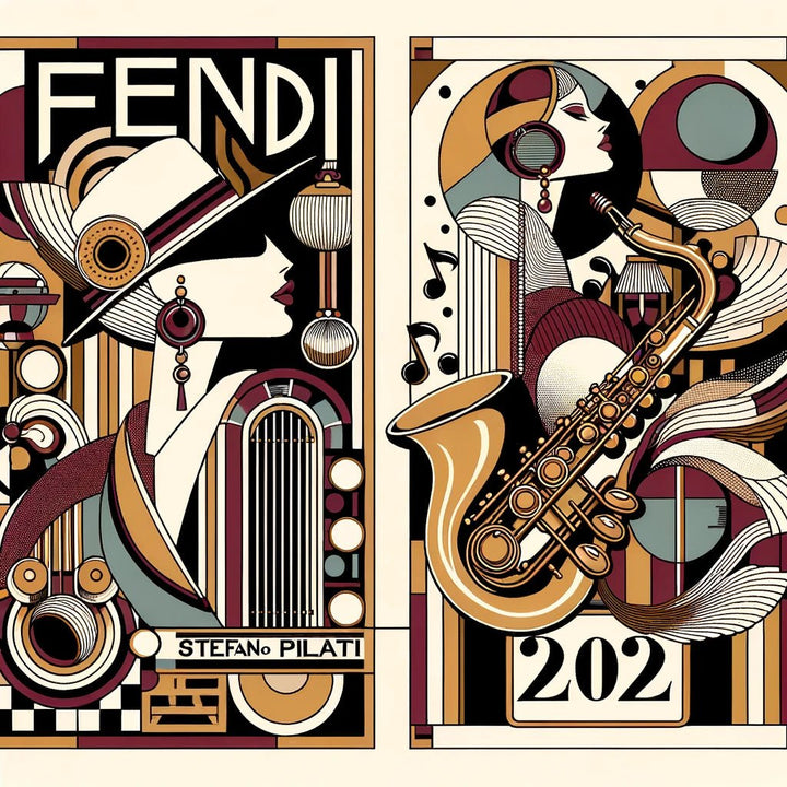 Reviving Jazz Age Elegance: Stefano Pilati's Inclusive Vision for Fendi - Gold & Beyond