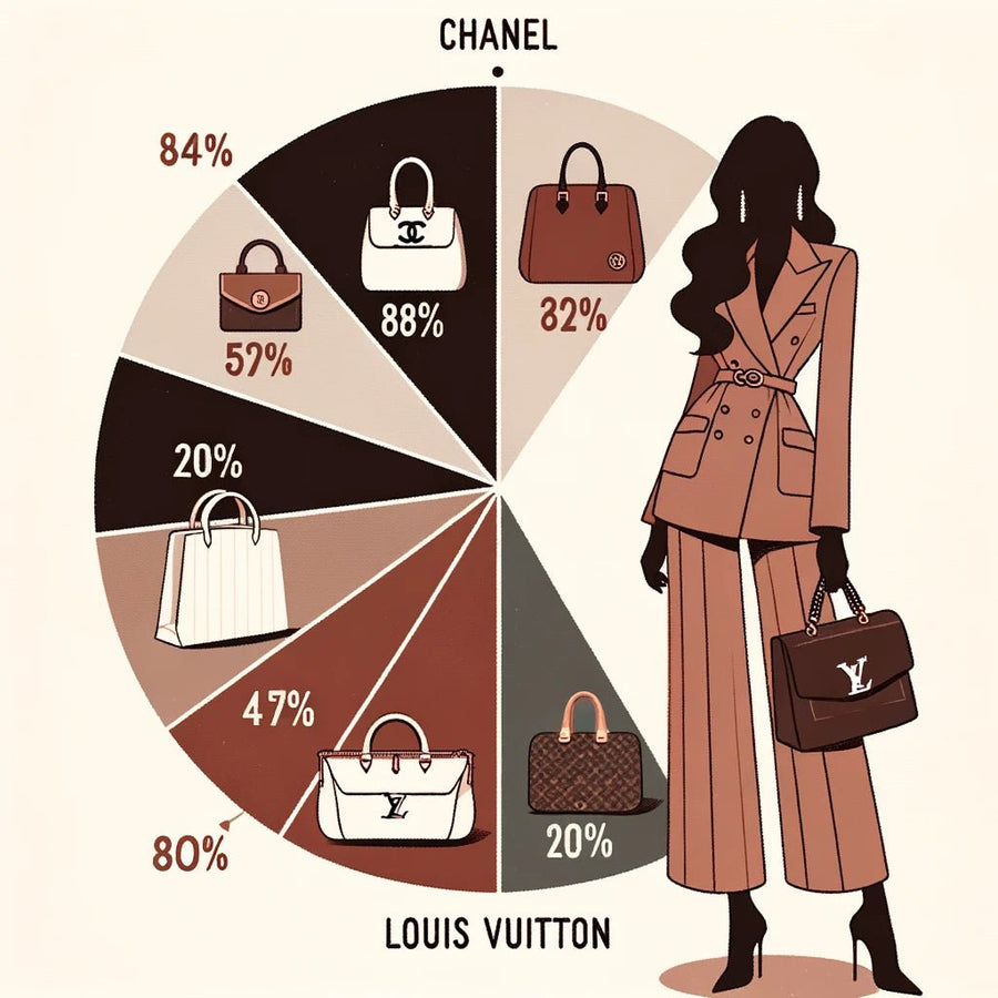 Fashion influencer reveals the luxury designer handbags have gained a staggering $25,000 in value since she bought them - from a Louis Vuitton that has gone up by $1,000 to Chanel purses that have DOUBLED in price - Gold & Beyond