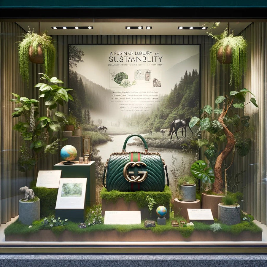 Gucci x Billie Eilish: Pioneering Sustainable Luxury Fashion - Gold & Beyond