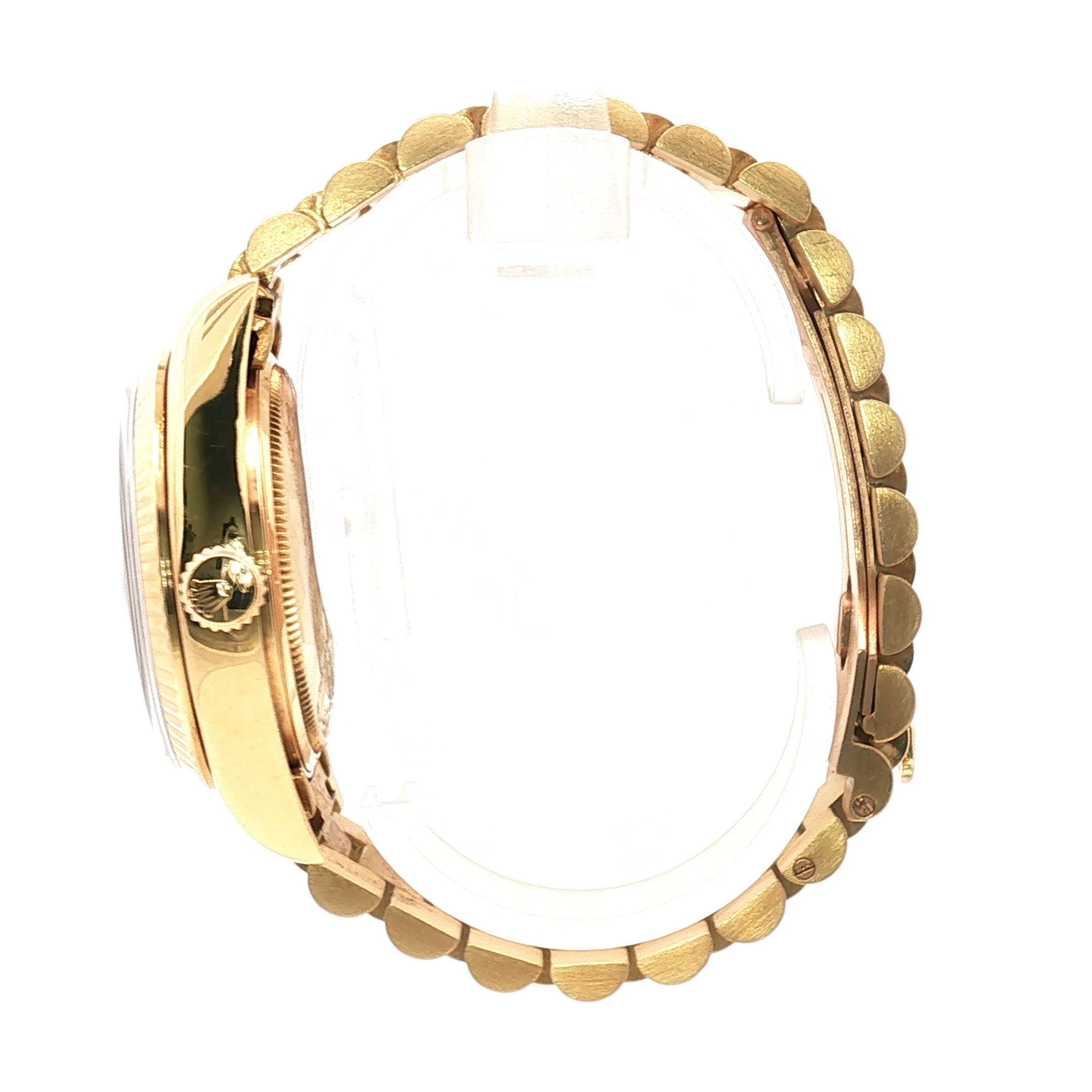 Rolex Day-Date 36 Yellow Gold Black Dial