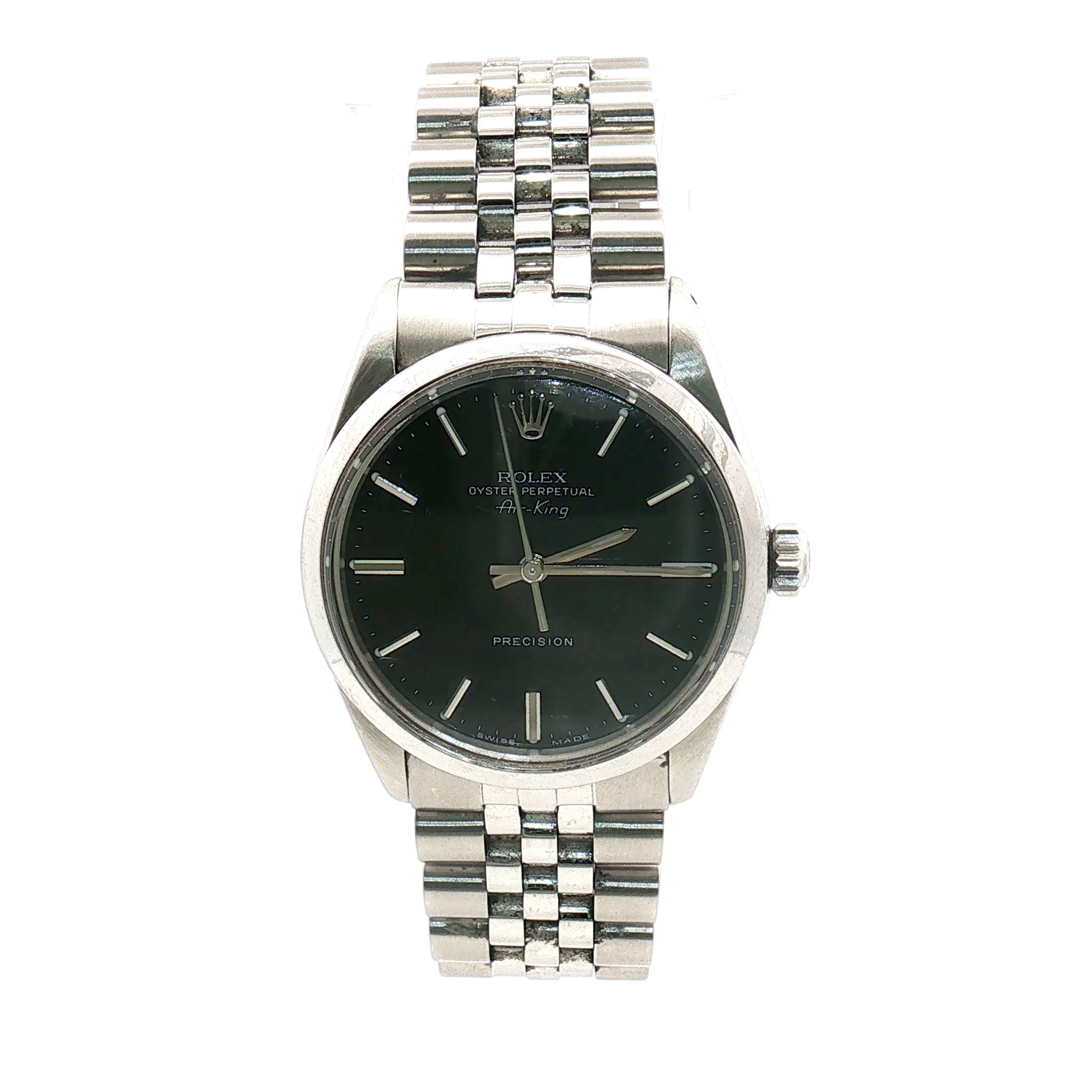 Rolex Air-King Black Dial 34mm
