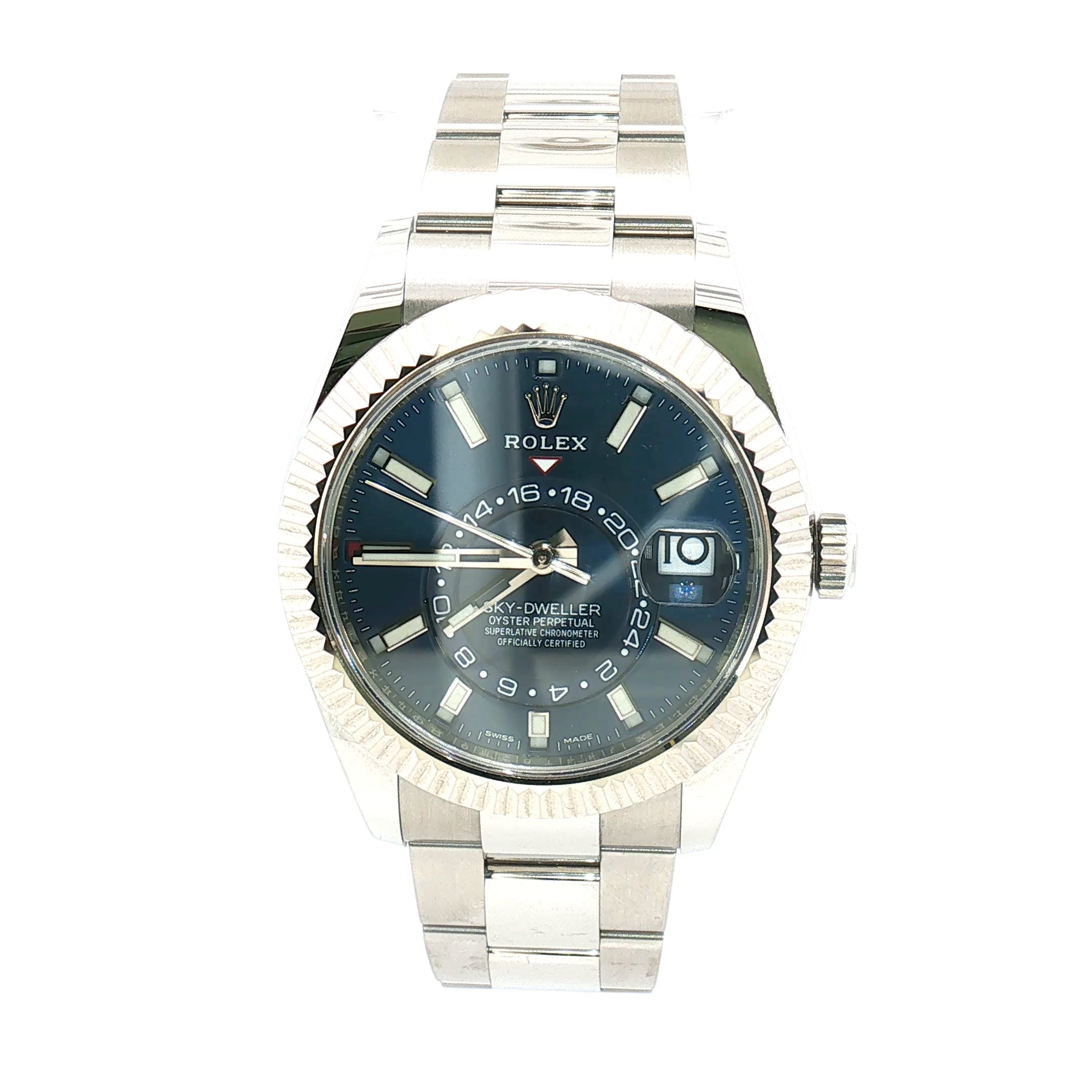 Rolex Sky-Dweller 326934 Blue Dial Stainless Steel 42mm