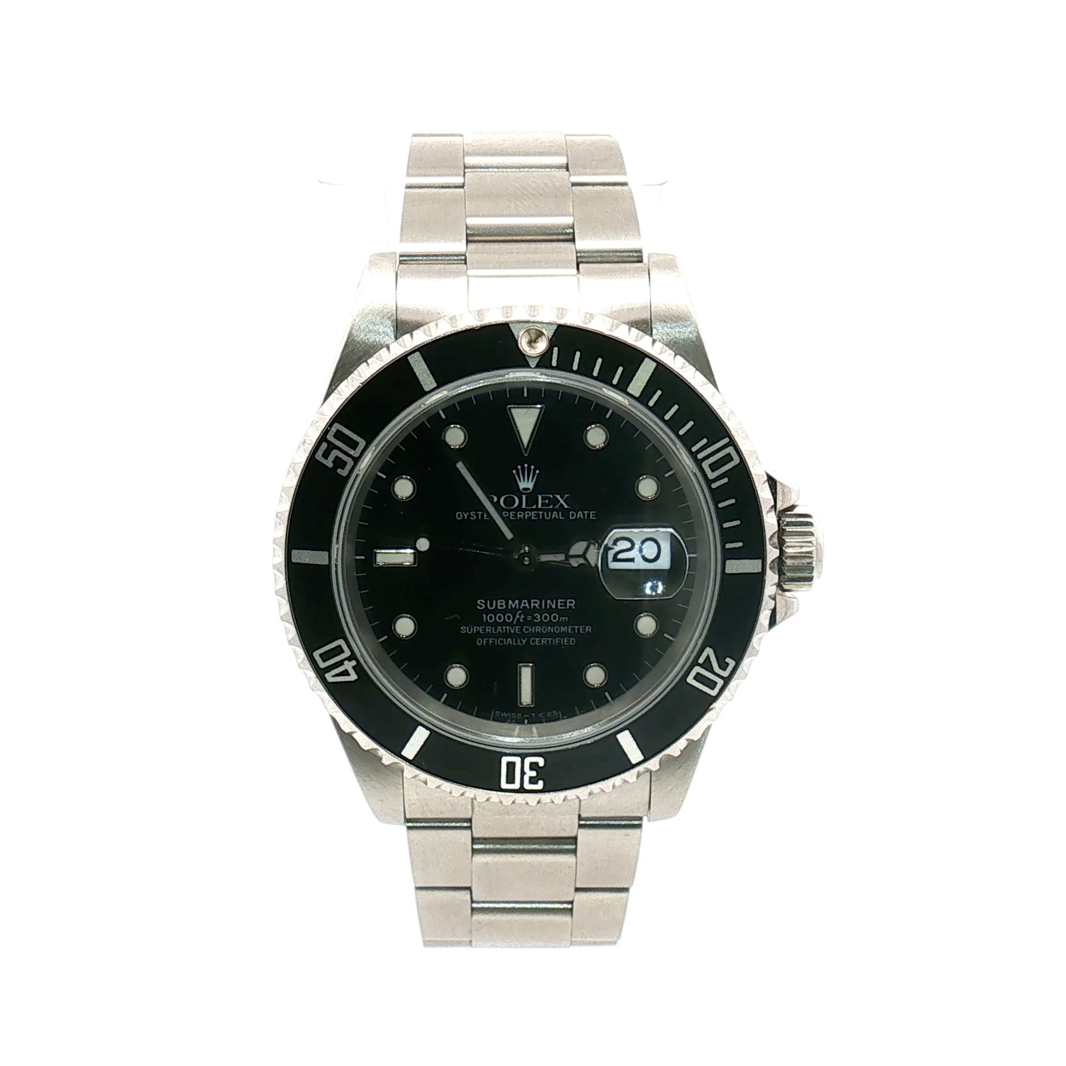 Rolex Submariner Date Black Bezel 40mm