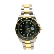 Rolex Submariner Date Two Tone Black Dial 41mm