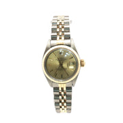Rolex Datejust Two Tone Champagne Dial 26mm