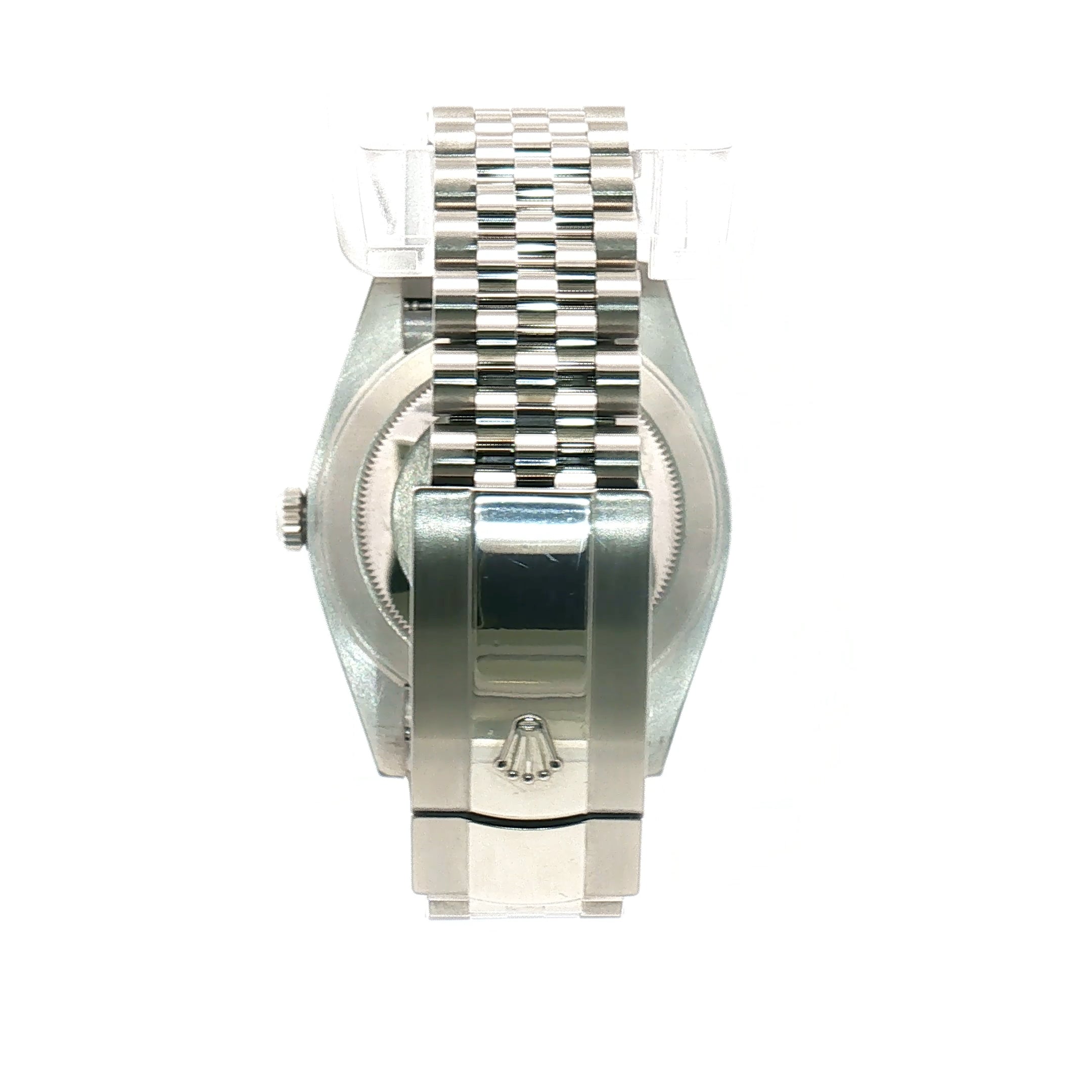 Rolex Datejust Dark Blue Dial Smooth Bezel 41mm