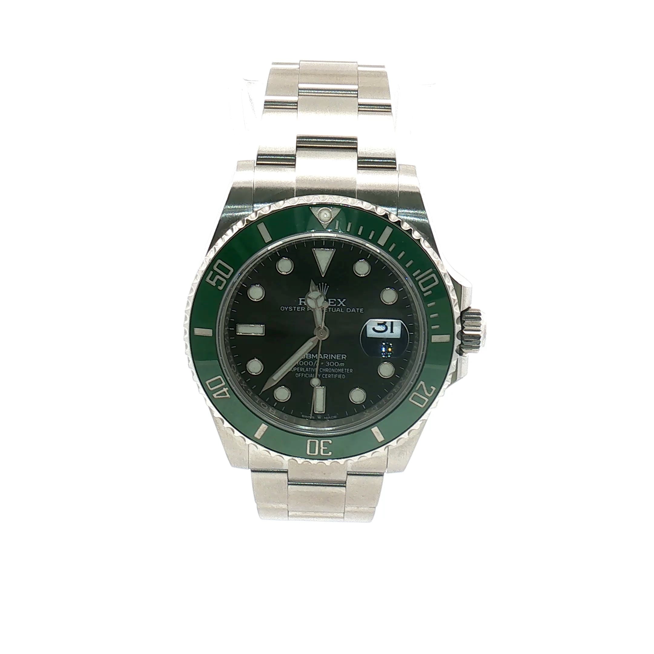 Rolex Submariner Date Green Bezel 41mm