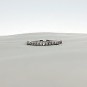 Cartier Love Eternity diamond band ring with multiple sparkling diamonds, crafted for elegant jewelry style.