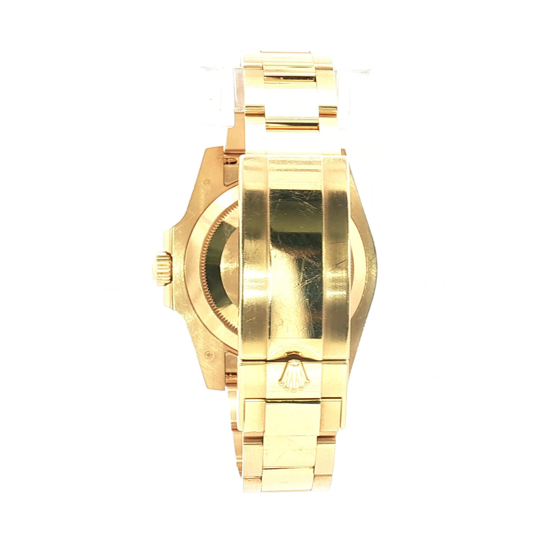 Rolex Submariner Date 116618 Yellow Gold Black Dial 40mm