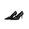 Christian Dior D-Moi high heels with elegant design, featuring a sleek silhouette and stylish detailing.