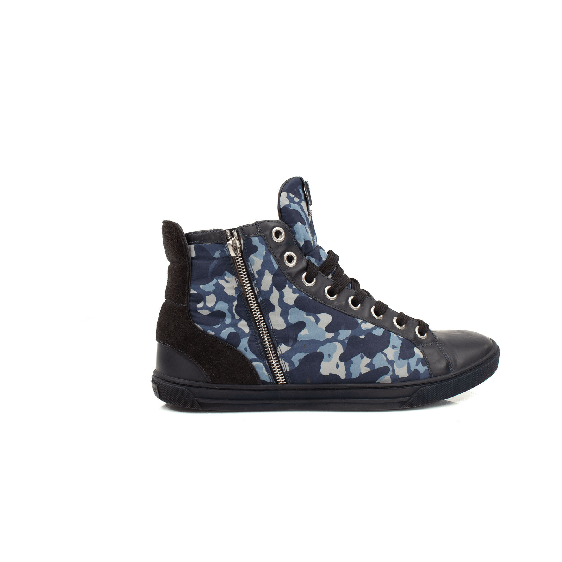 Louis Vuitton Paris Camo Sneakers by Gold & Beyond, stylish shoes with camouflage pattern and comfortable design.