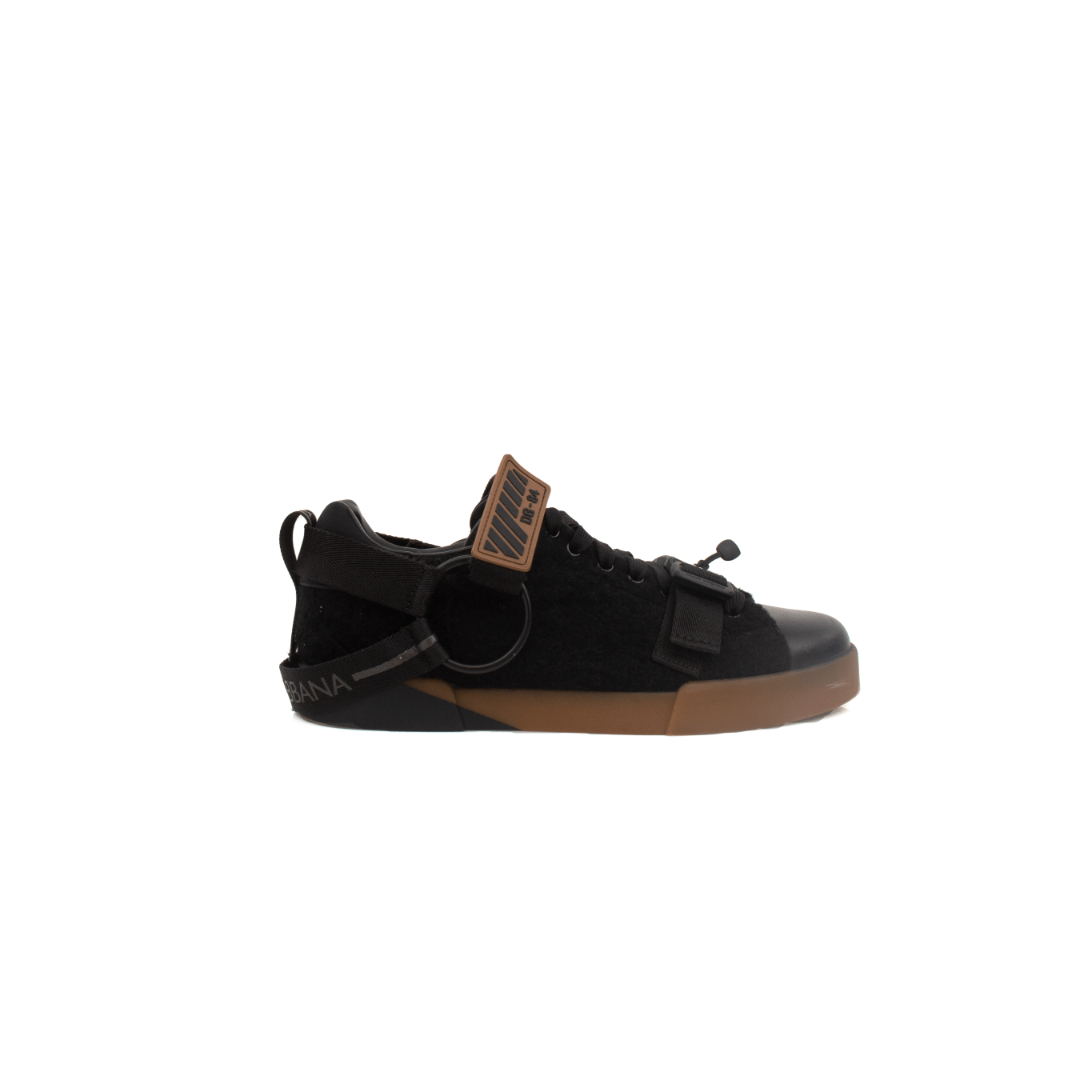 Pair of Dolce & Gabbana sneakers by Gold & Beyond, stylish shoes with detailed design and modern athletic look.