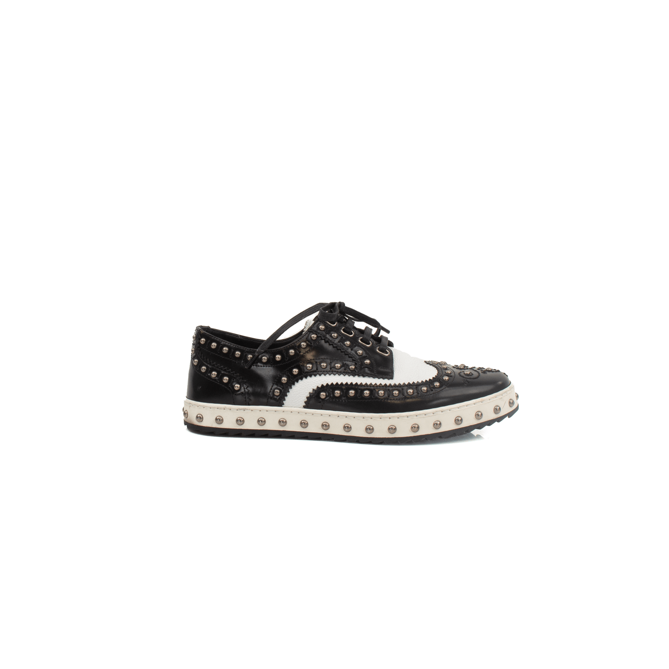 Gold & Beyond Dolce & Gabbana brogues shoes showing detailed leather design and classic lace-up style on a neutral background.