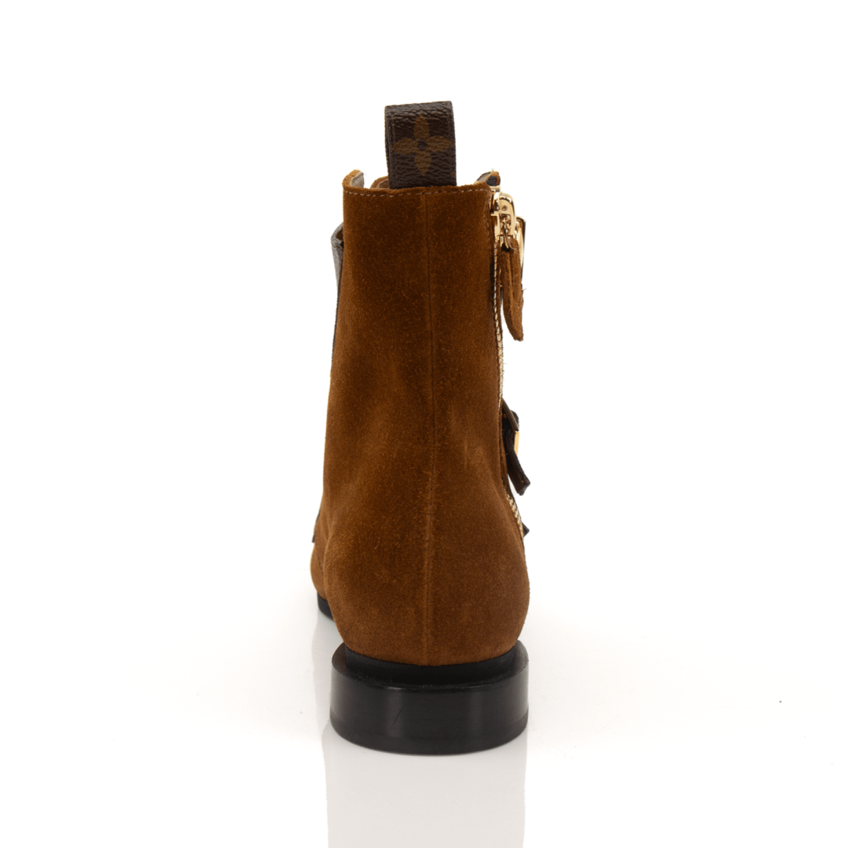 Gold & Beyond Louis Vuitton Jumble Boots, stylish shoes with intricate design and high-quality leather detailing.