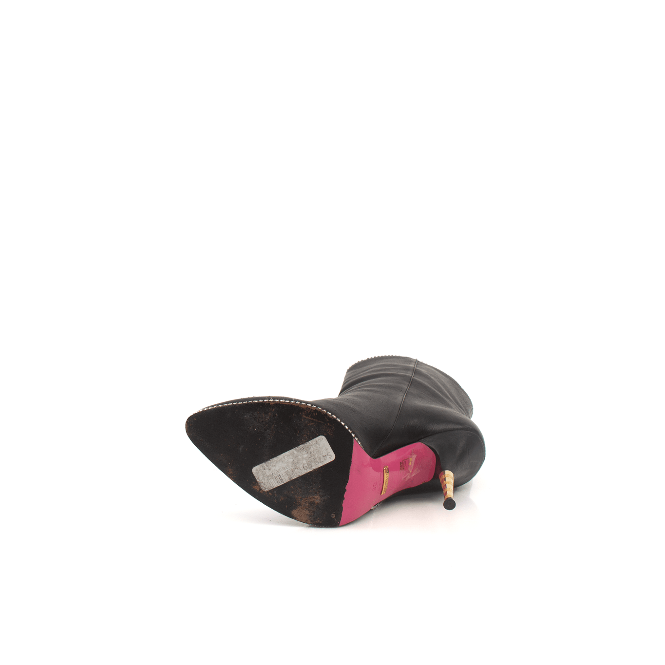 Gold & Beyond Gucci Fosca heels featuring sleek design, pointed toe, and stiletto heel, perfect for elegant footwear.