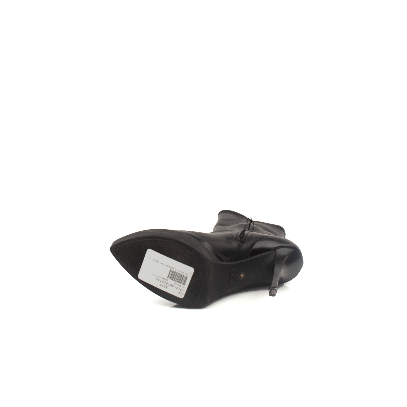 Gold & Beyond Gucci ankle boots for women, stylish leather shoes with sleek design and ankle-length fit.