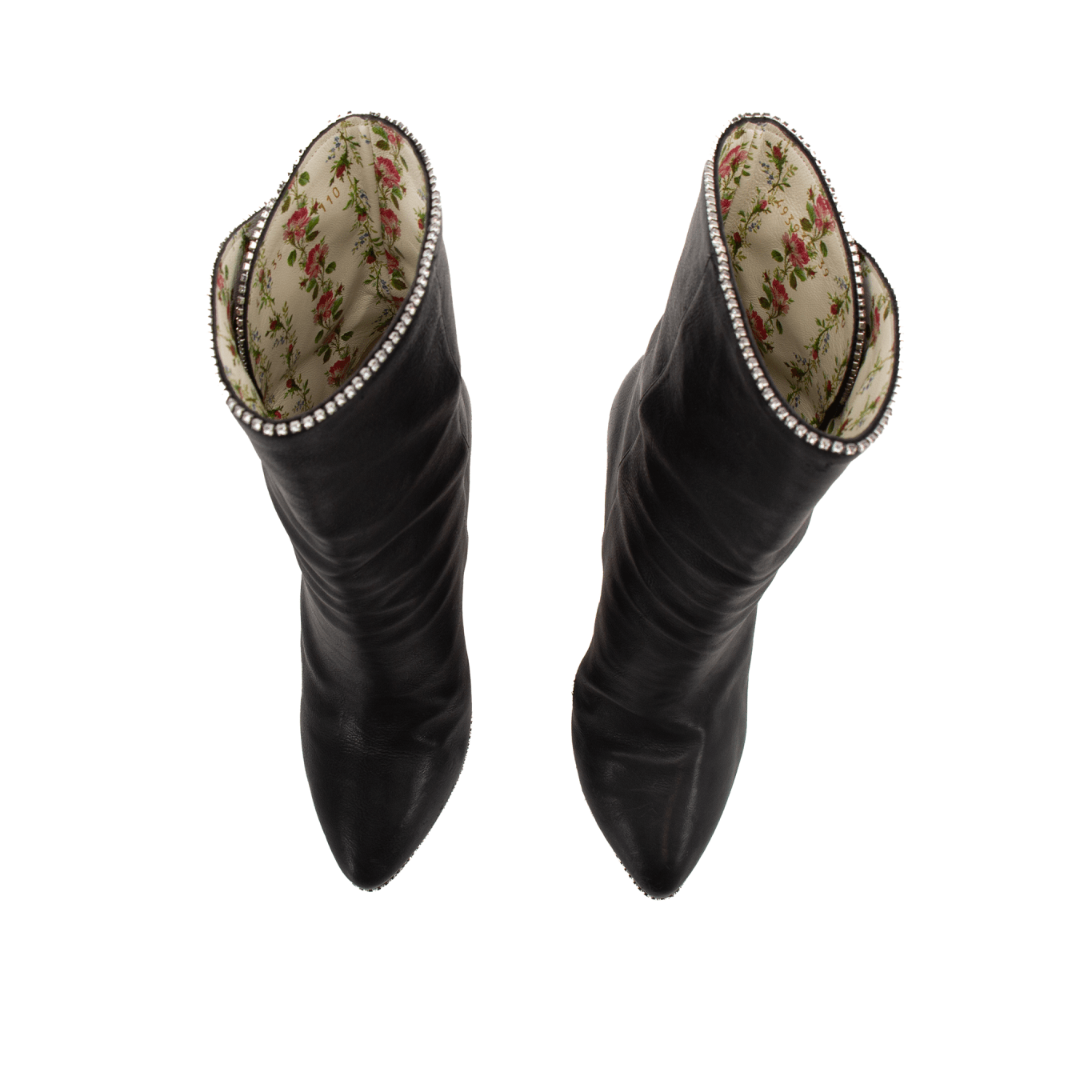Gucci Fosca heels by Gold & Beyond featuring stylish high-heeled shoes with a sleek design and elegant finish.