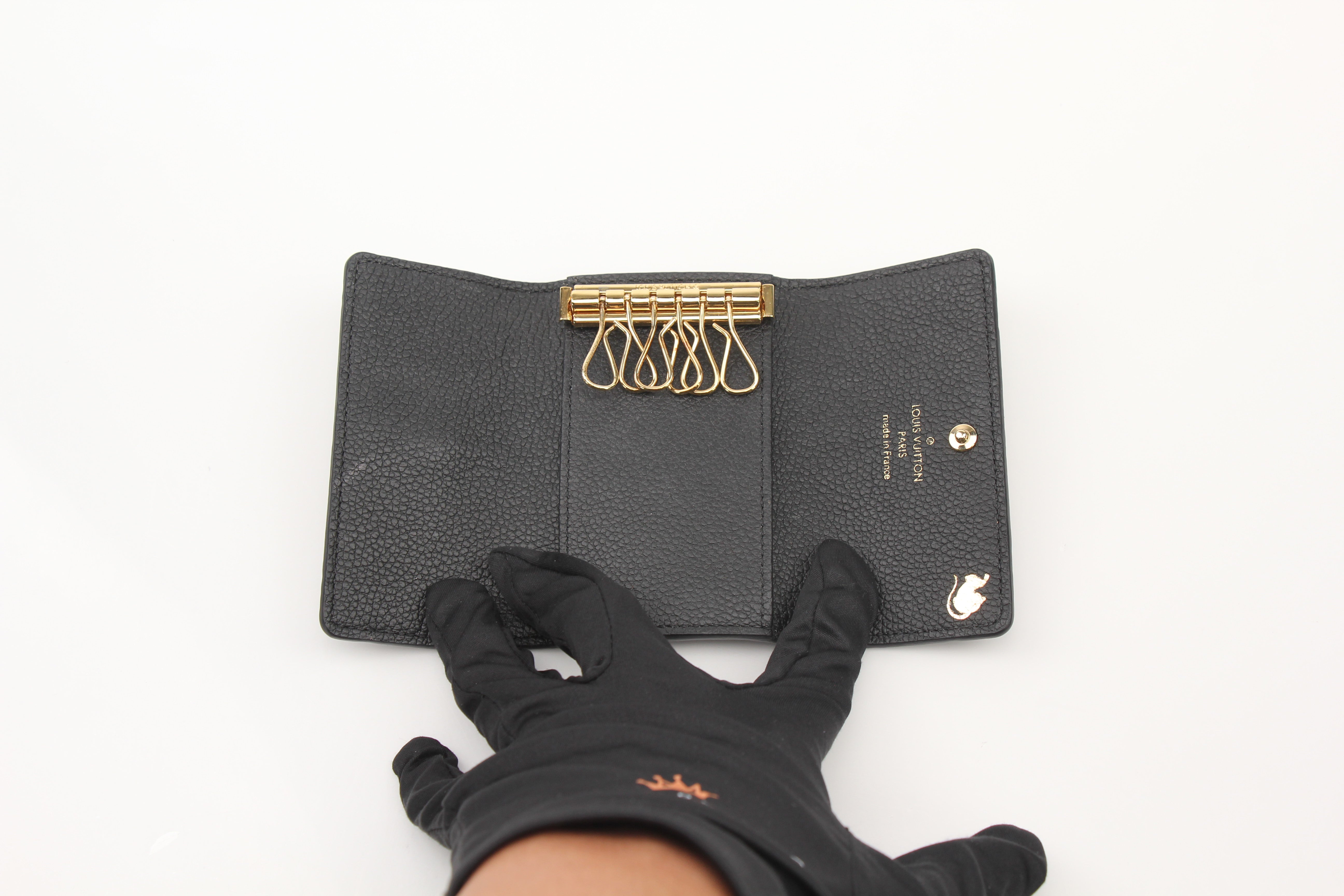 Louis Vuitton Monogram Empreinte Leather Key Holder