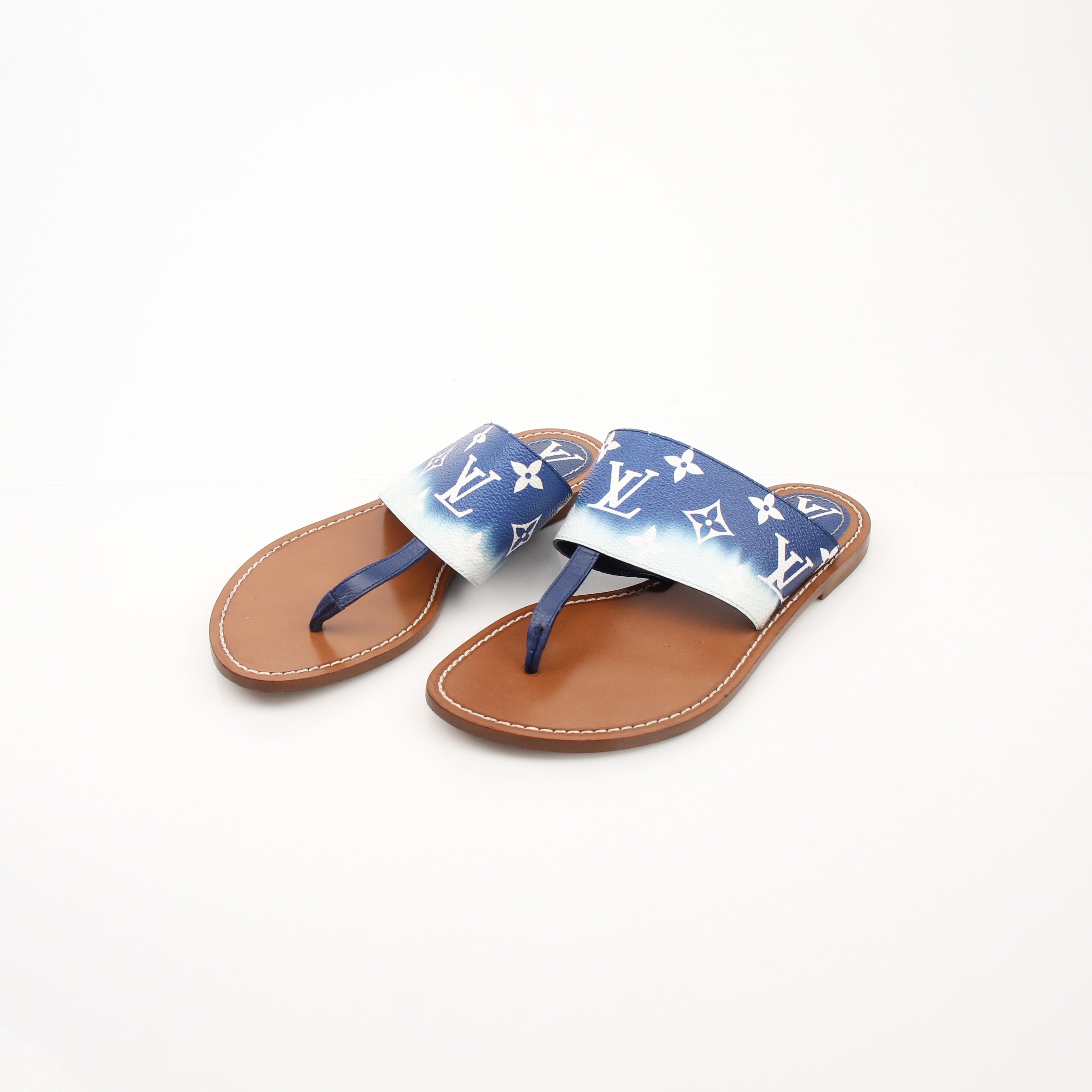 Louis Vuitton Women’s Escale Palma Thong Flat Sandals
