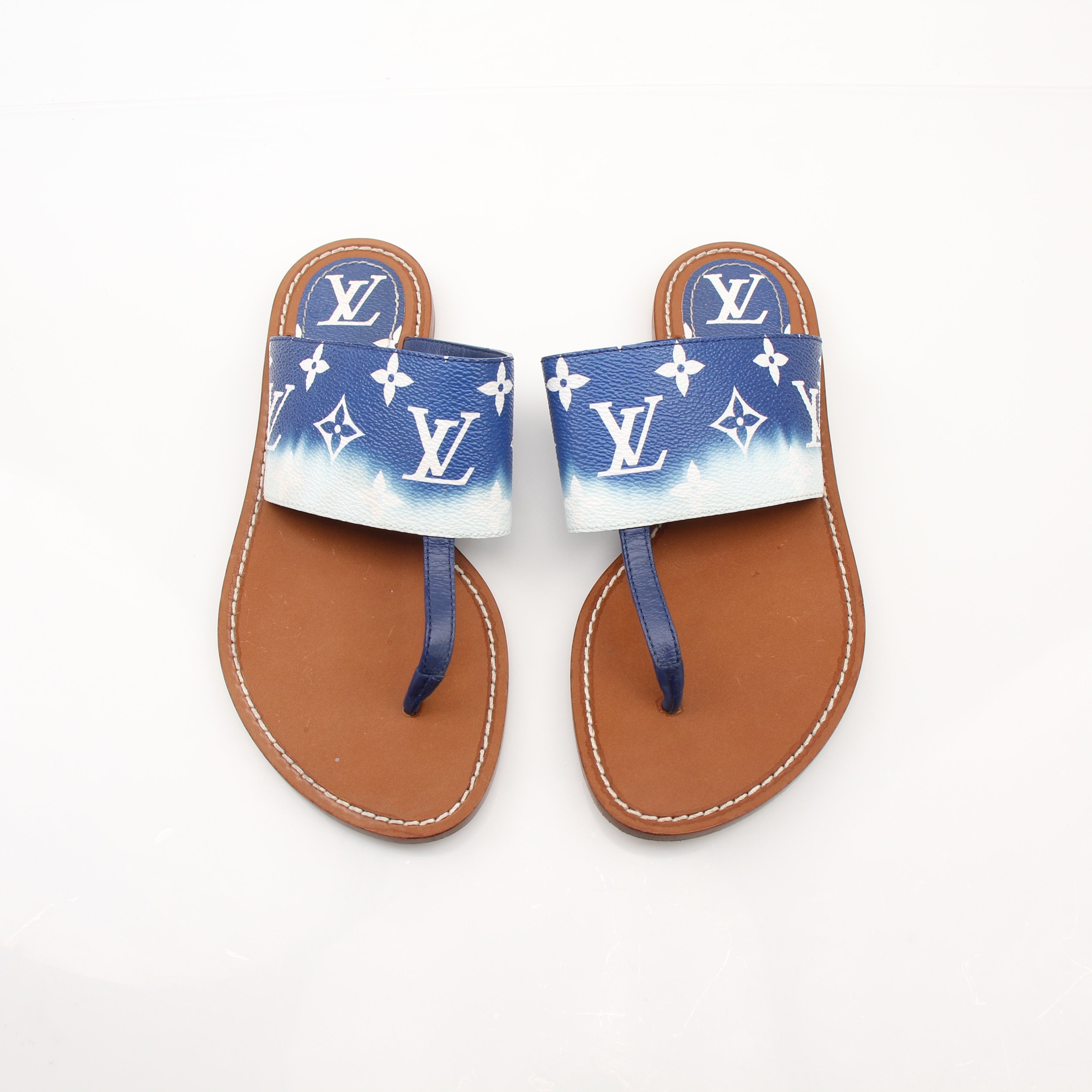 Louis Vuitton Women’s Escale Palma Thong Flat Sandals