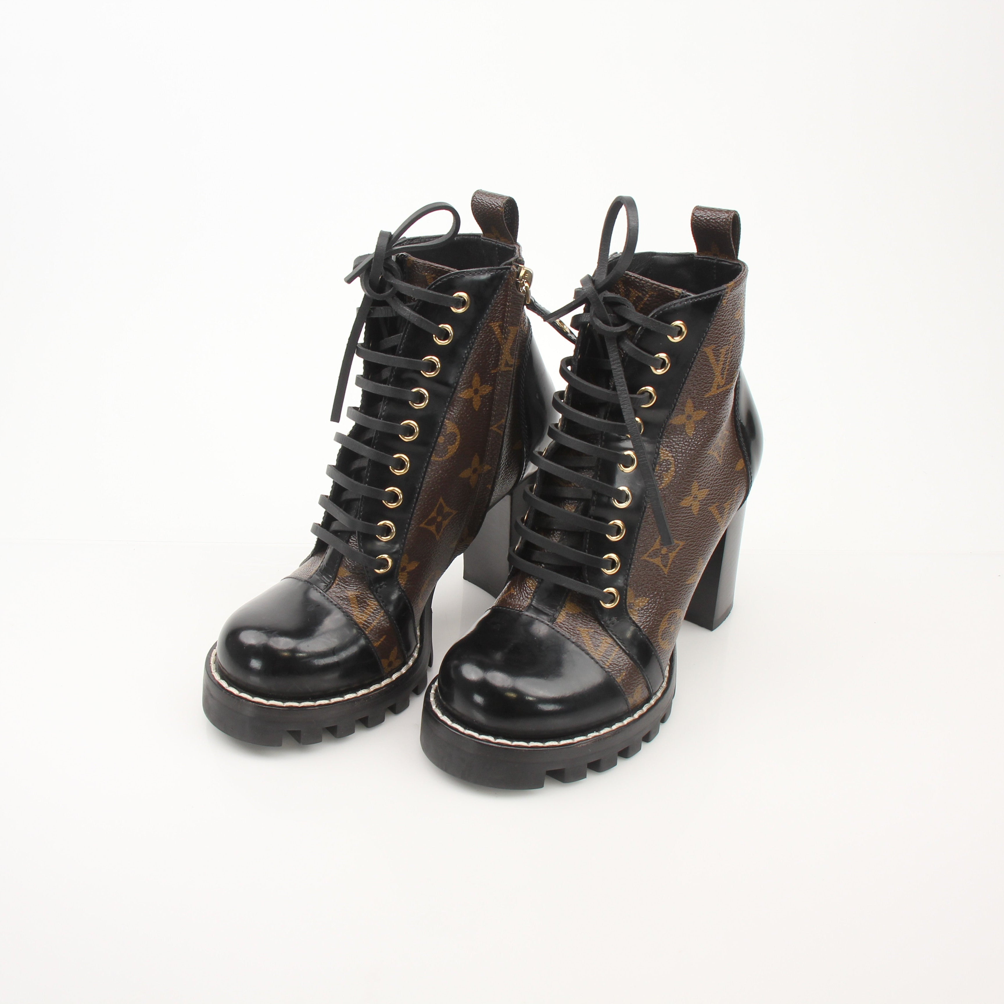 Louis Vuitton Women’s Monogram Star Trail Ankle Boots