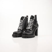 Louis Vuitton Women’s Embroidered LV Star Trail Ankle Boots