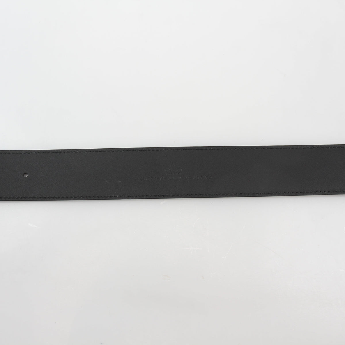 Gucci Black GG Marmont Wide Belt 80/32