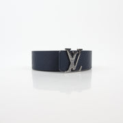 Louis Vuitton Navy LV Shadow 40mm Reversible Belt 100/40
