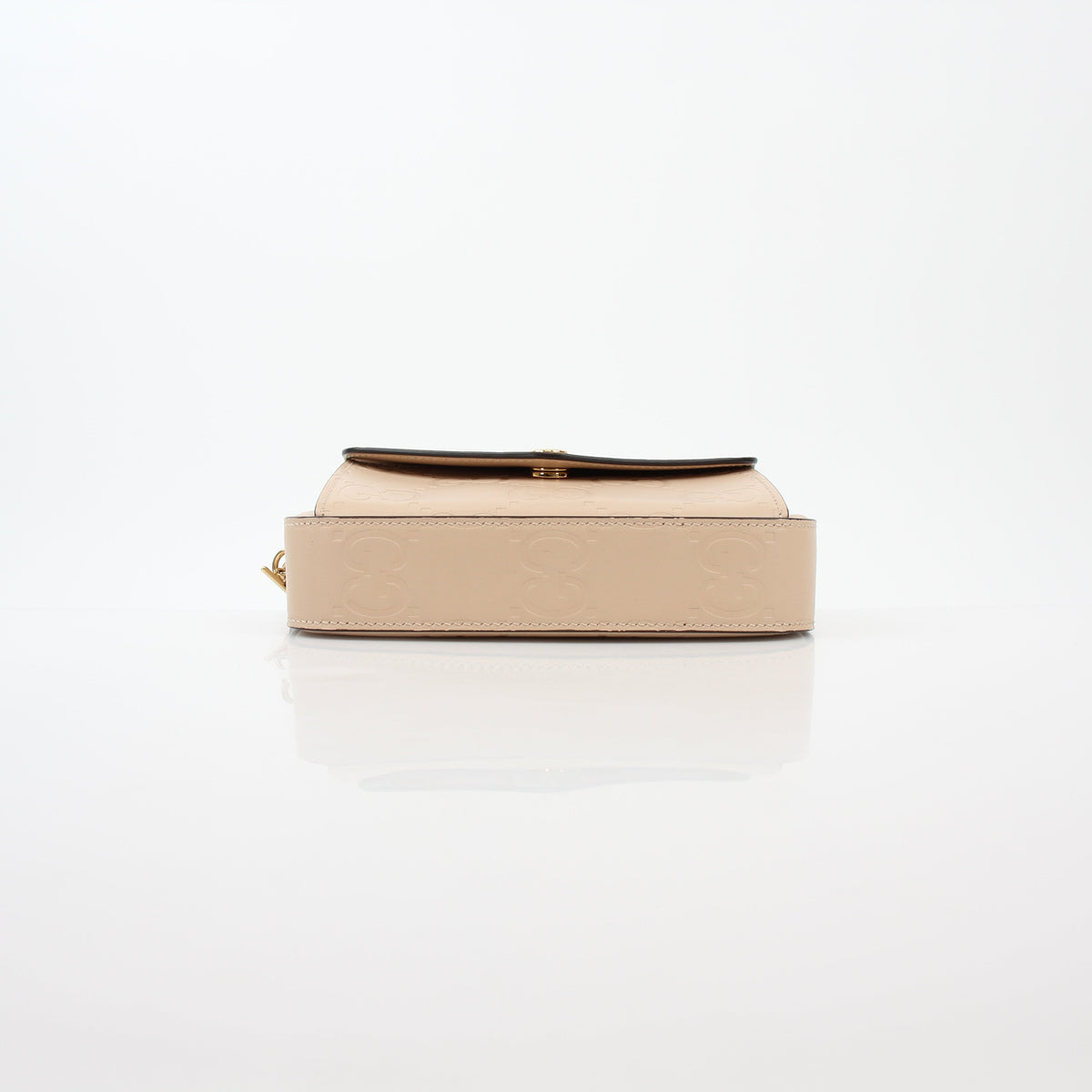 Gucci Beige GG Embossed Gilbert Mini Crossbody Bag