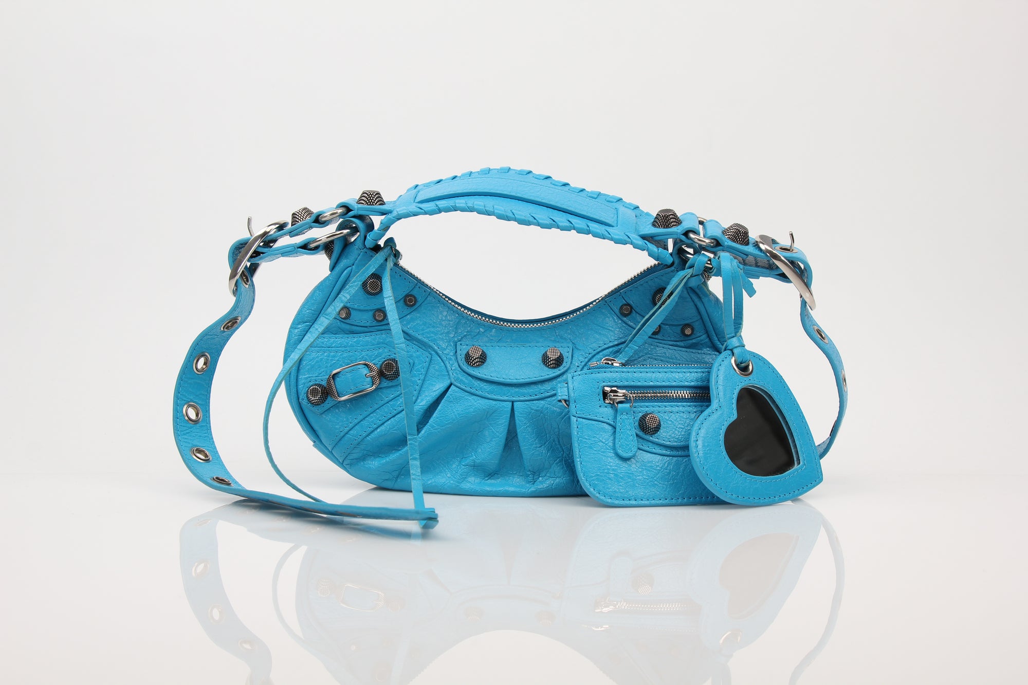 Balenciaga Le Cagole XS in Bright Blue