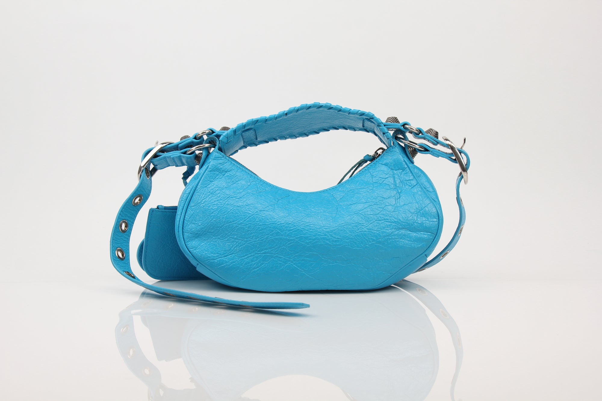 Balenciaga Le Cagole XS in Bright Blue
