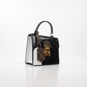 Louis Vuitton Black Monogram Vernis Spring Street PM Handbag