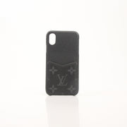 Louis Vuitton Monogram Eclipse iPhone XS Case