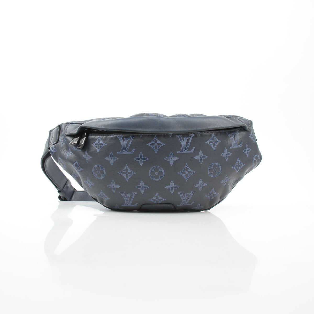 Louis Vuitton Blue Monogram Shadow Discovery Bumbag
