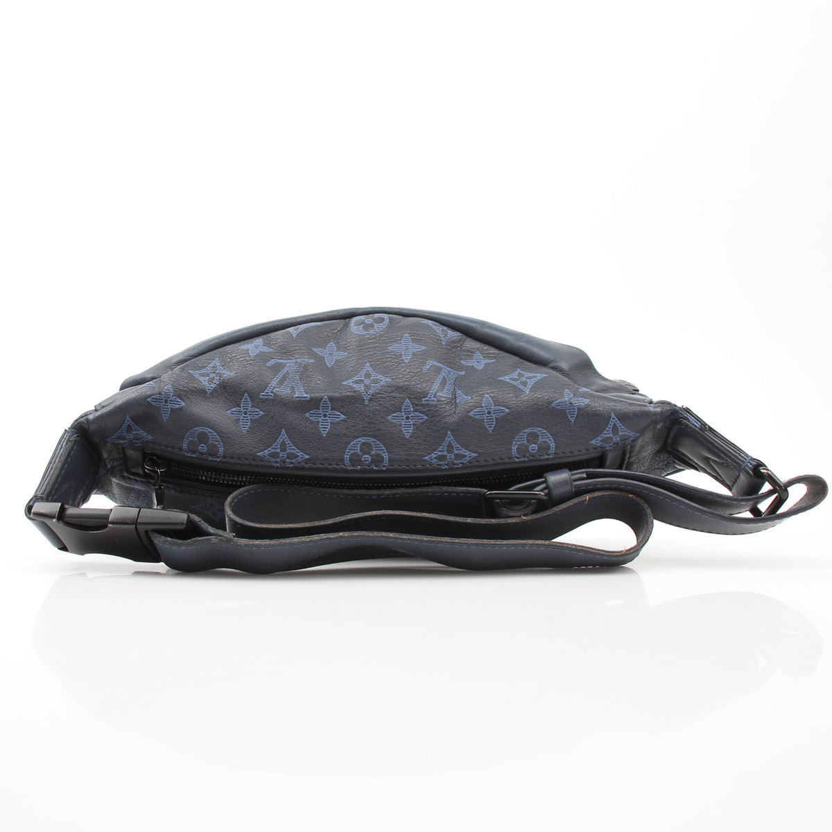 Louis Vuitton Blue Monogram Shadow Discovery Bumbag