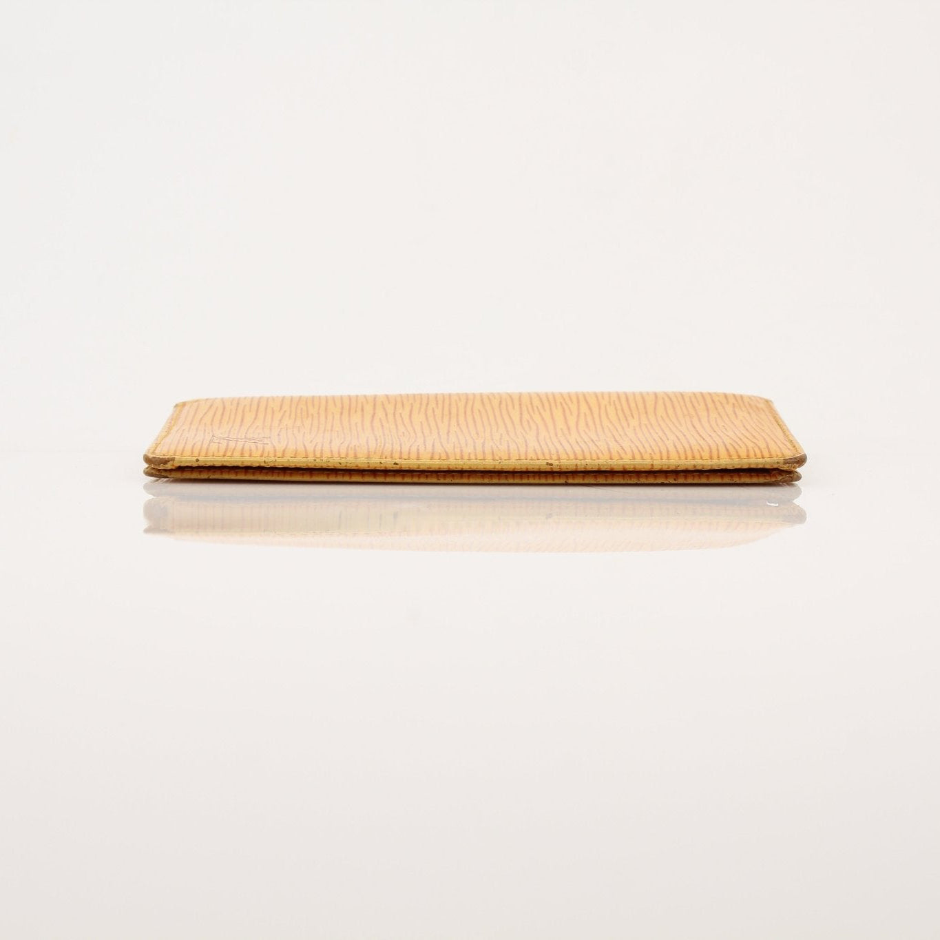 Louis Vuitton Epi yellow wallet by Gold & Beyond, featuring textured leather and a compact, stylish design displayed in the image.