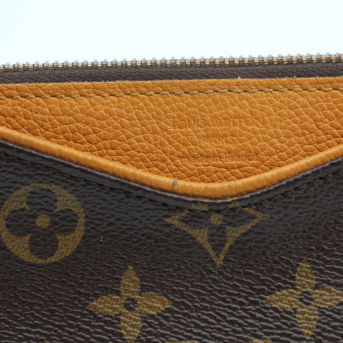 Louis Vuitton Brown Monogram Pallas Clutch