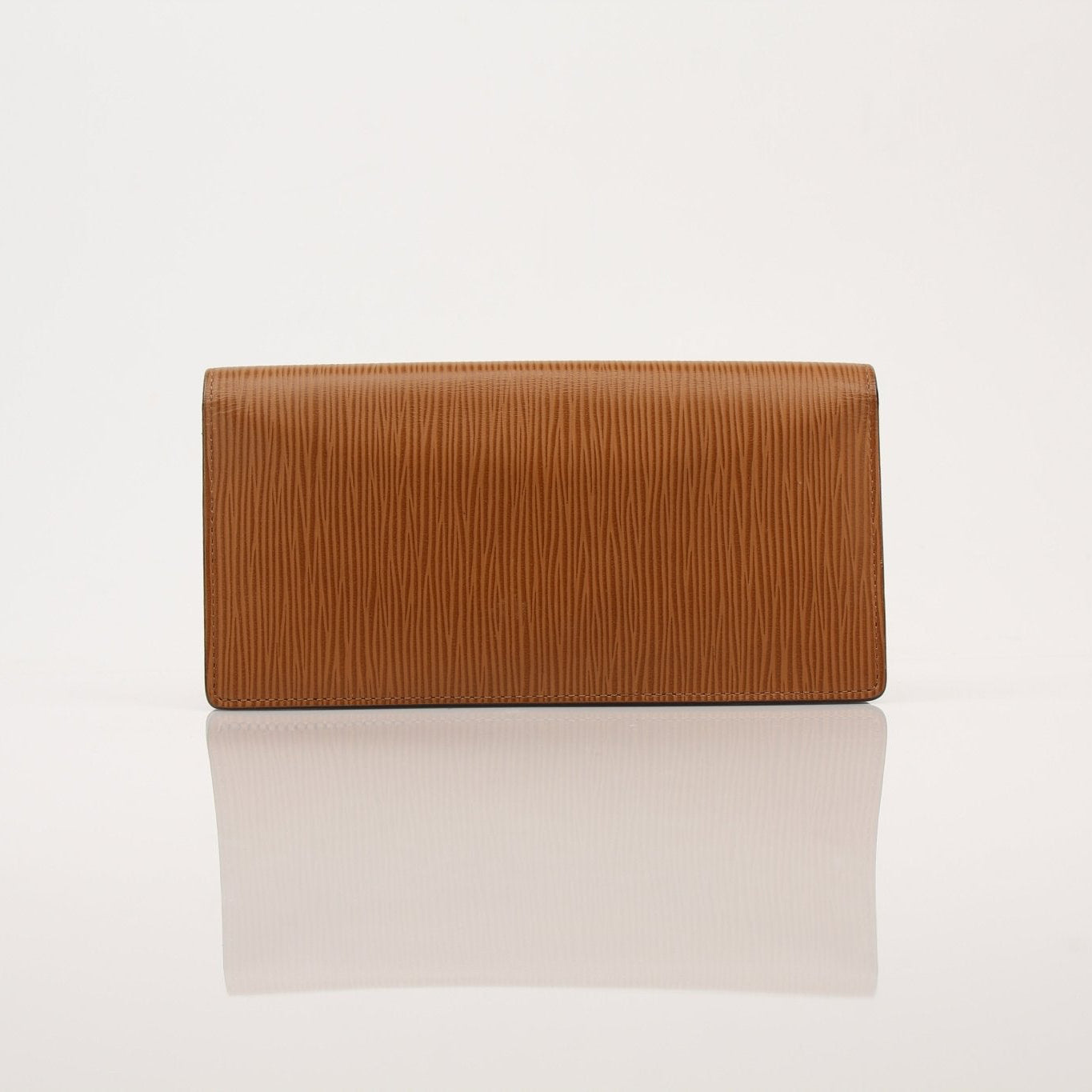 Louis Vuitton Epi Brazza Wallet by Gold & Beyond, showcasing textured leather wallet with multiple card slots and sleek design.